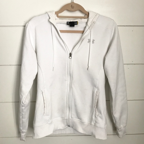 under armour white jacket